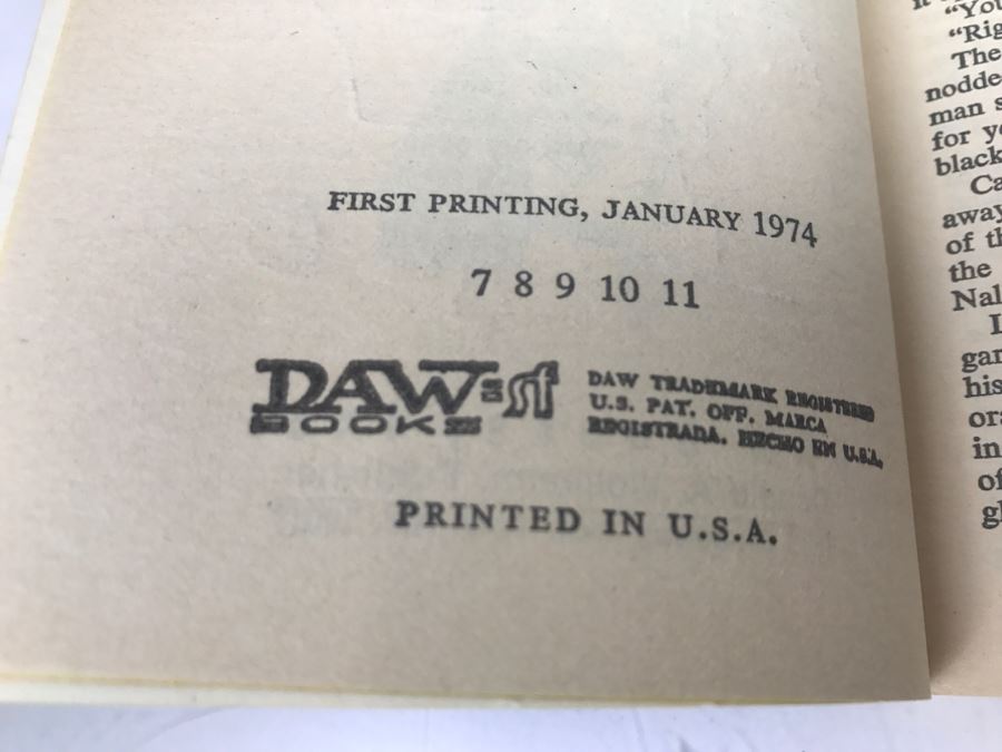 Signed Set Of (4) Paperback Books By John Brunner [Photo 20]