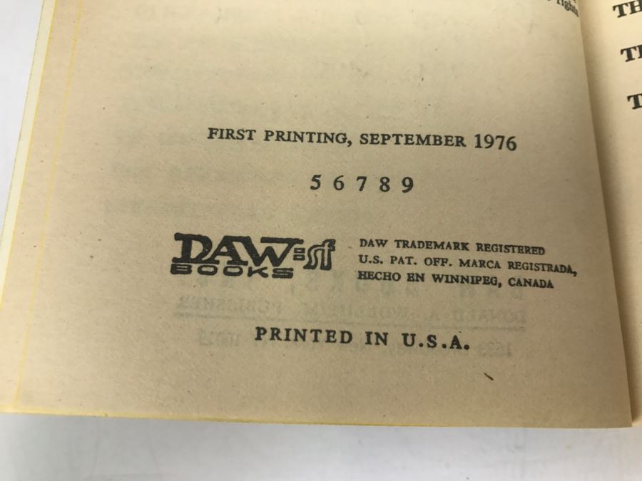 Signed Set Of (4) Paperback Books By John Brunner [Photo 26]