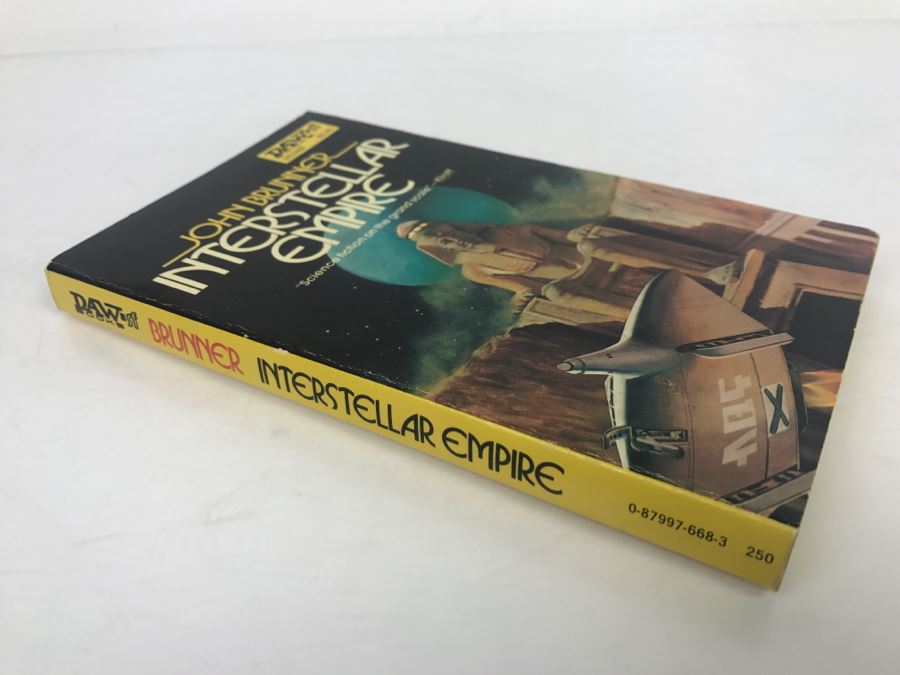 Signed Set Of (4) Paperback Books By John Brunner [Photo 21]