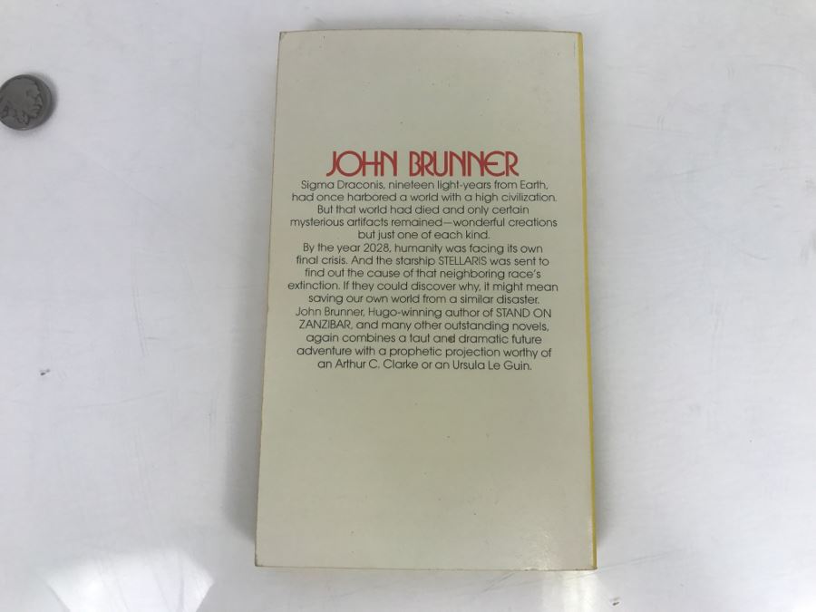 Signed Set Of (4) Paperback Books By John Brunner [Photo 4]
