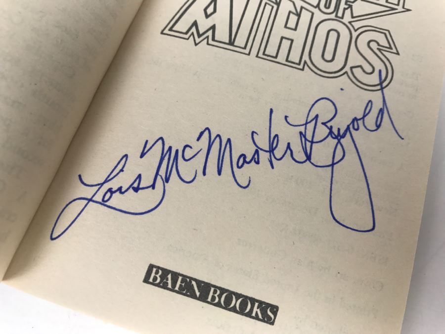 Signed Set Of (4) Paperback Books By Lois McMaster Bujold [Photo 20]