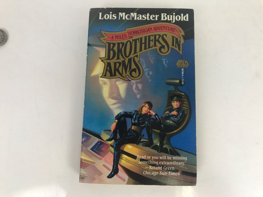 Signed Set Of (4) Paperback Books By Lois McMaster Bujold [Photo 3]