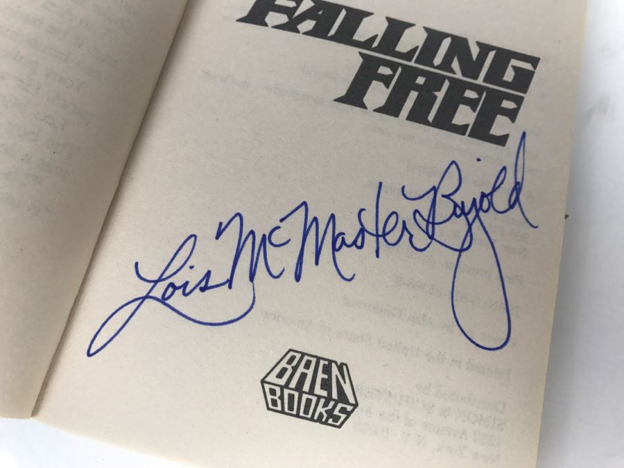 Signed Set Of (4) Paperback Books By Lois McMaster Bujold [Photo 14]