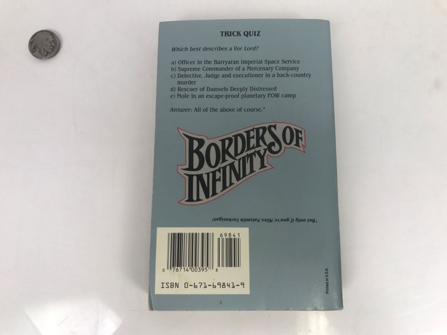 Signed Set Of (4) Paperback Books By Lois McMaster Bujold [Photo 5]