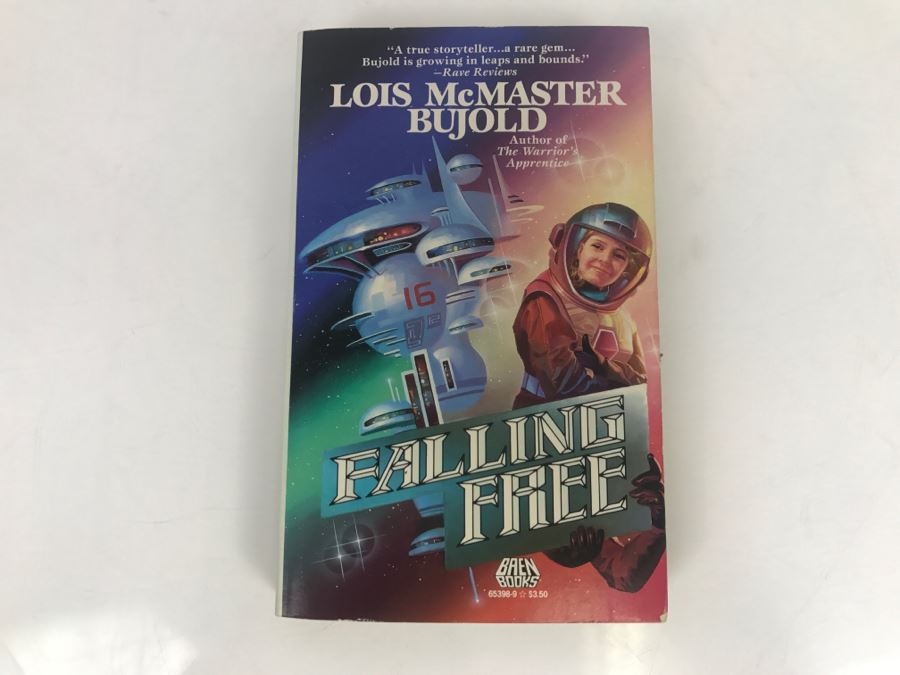 Signed Set Of (4) Paperback Books By Lois McMaster Bujold