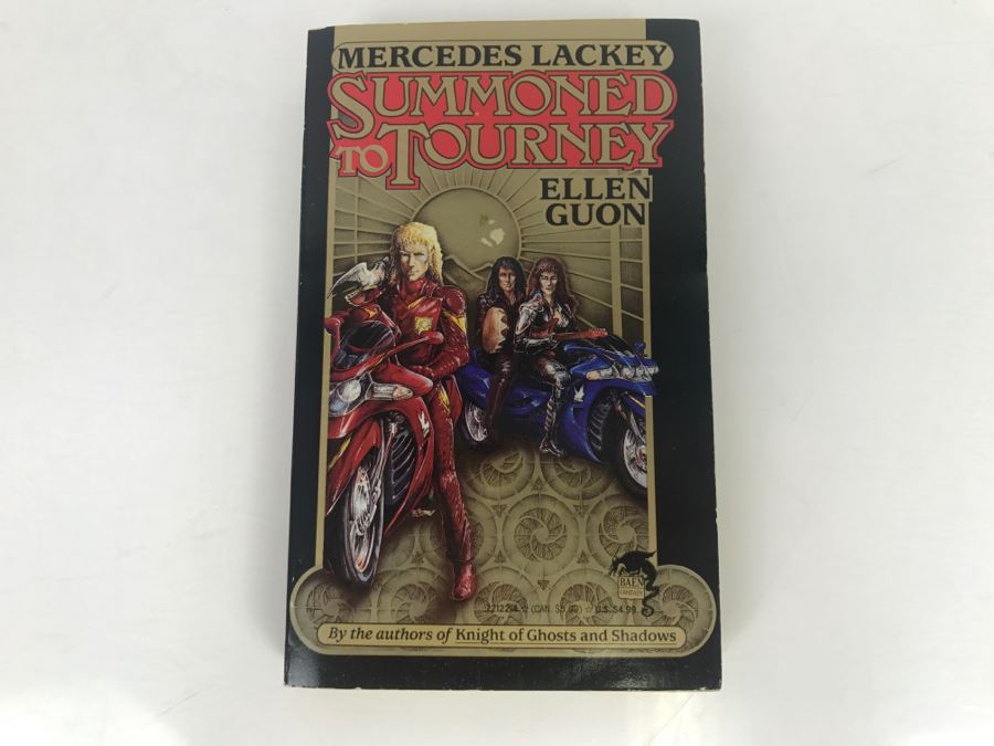 Signed Set Of (3) Paperback Books By Mercedes Lackey (Signed) And Ellen Guon [Photo 13]