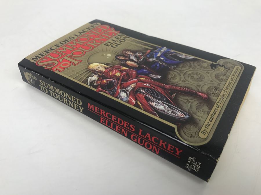 Signed Set Of (3) Paperback Books By Mercedes Lackey (Signed) And Ellen Guon [Photo 14]