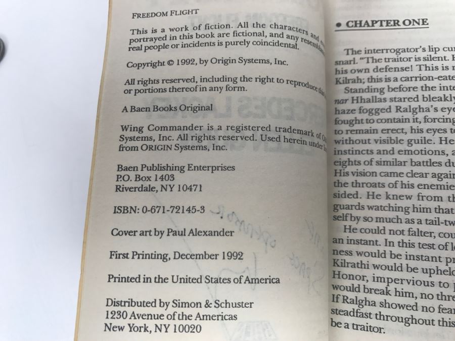 Signed Set Of (3) Paperback Books By Mercedes Lackey (Signed) And Ellen Guon [Photo 7]