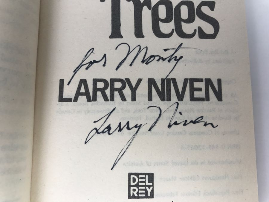 Signed Set Of (4) Paperback Books By Larry Niven [Photo 25]