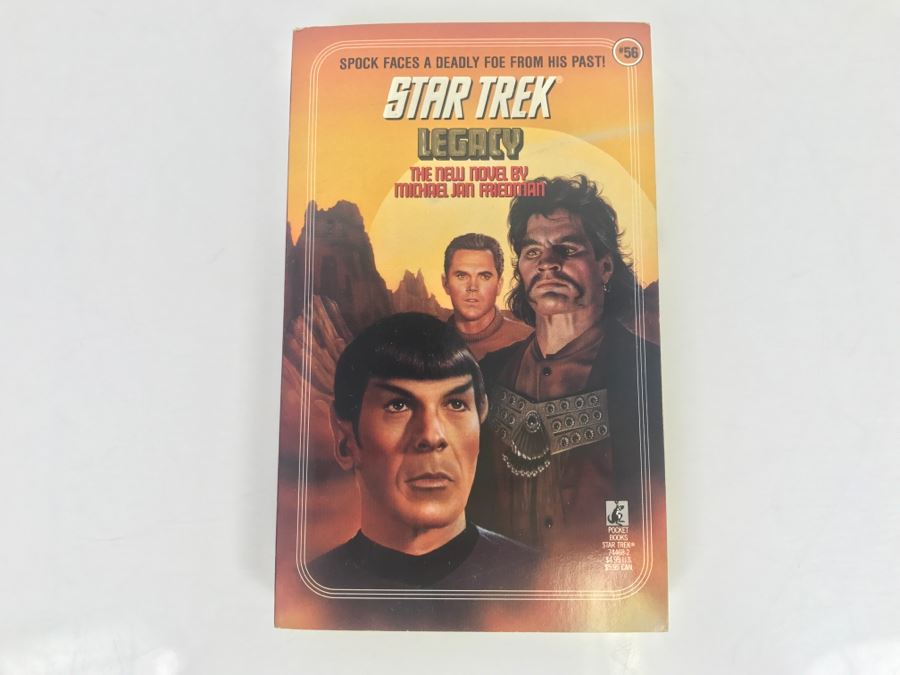 Signed Set Of (4) Paperback Books STAR TREK By Michael Jan Friedman [Photo 10]
