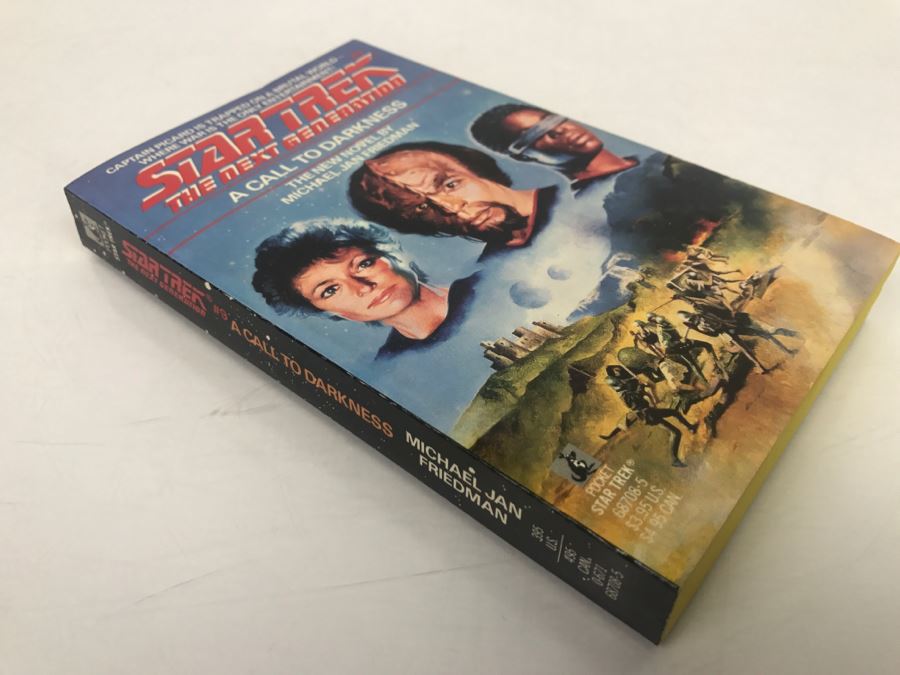 Signed Set Of (4) Paperback Books STAR TREK By Michael Jan Friedman [Photo 19]