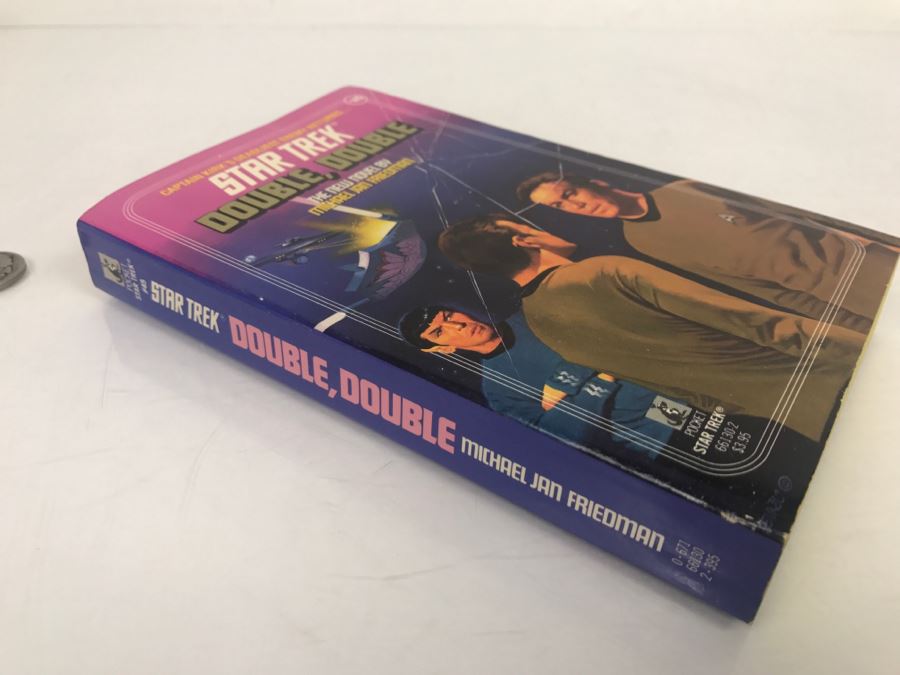 Signed Set Of (4) Paperback Books STAR TREK By Michael Jan Friedman [Photo 4]