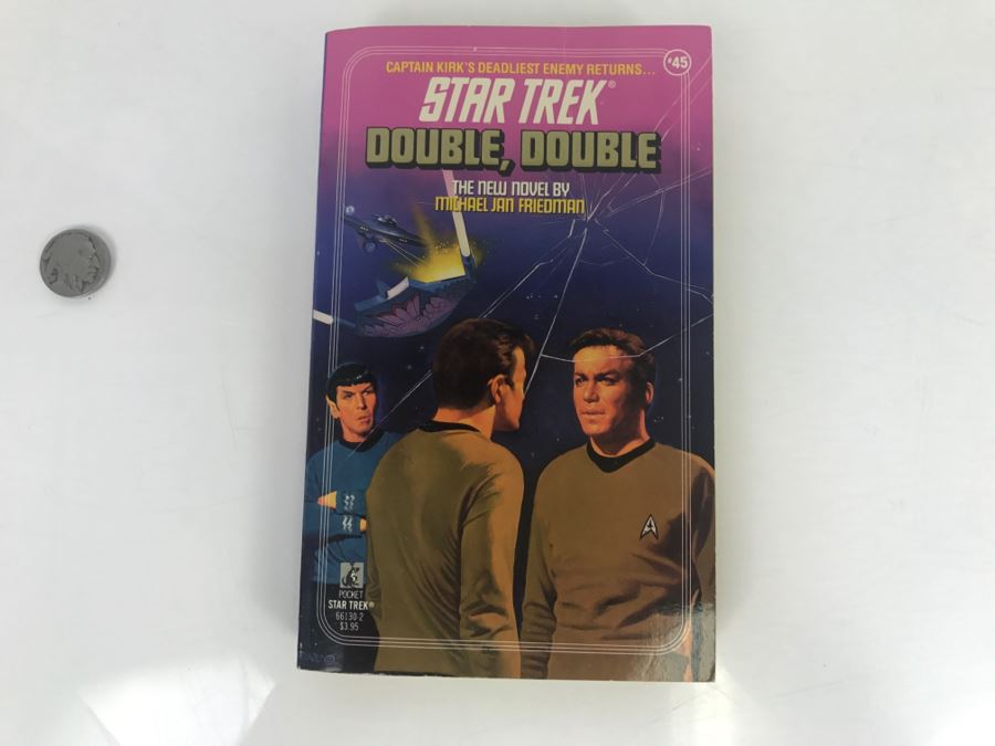 Signed Set Of (4) Paperback Books STAR TREK By Michael Jan Friedman [Photo 3]