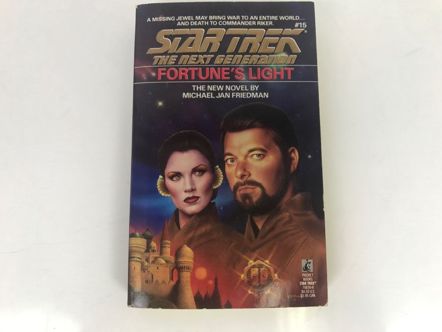 Signed Set Of (4) Paperback Books STAR TREK By Michael Jan Friedman [Photo 25]