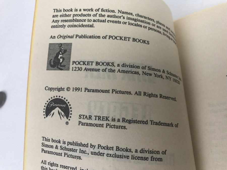 Signed Set Of (4) Paperback Books STAR TREK By Michael Jan Friedman [Photo 15]