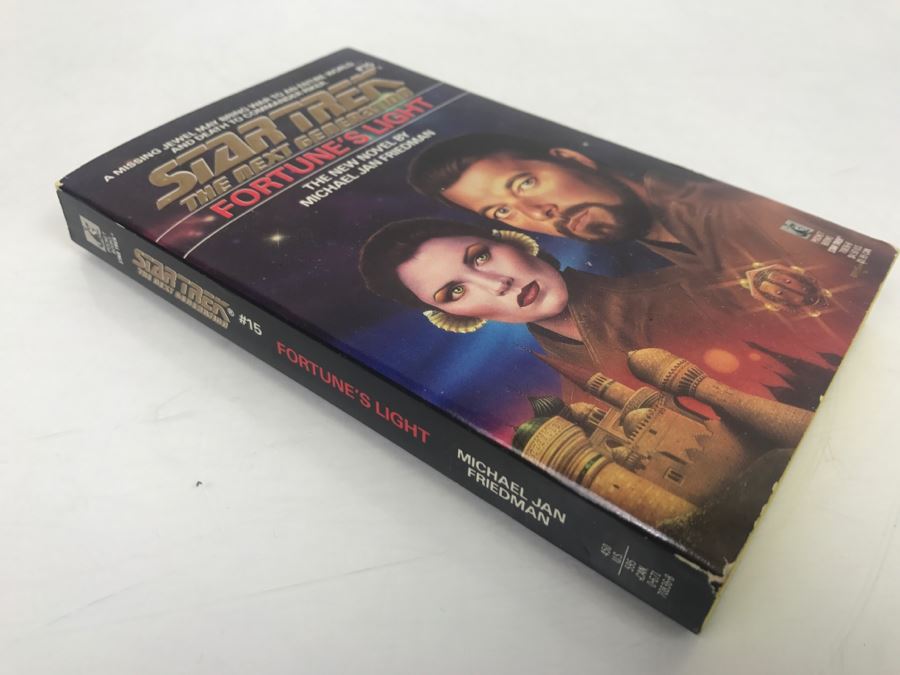 Signed Set Of (4) Paperback Books STAR TREK By Michael Jan Friedman [Photo 26]