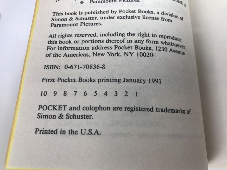 Signed Set Of (4) Paperback Books STAR TREK By Michael Jan Friedman [Photo 31]