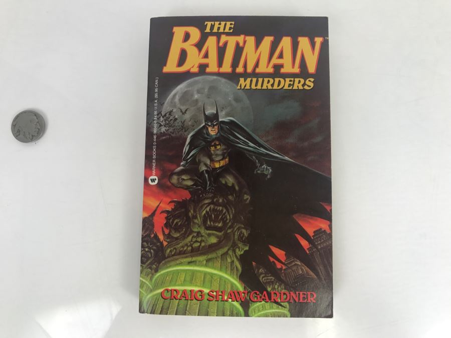Signed Set Of (4) Paperback Books Batman, Back To The Future II, The Lost Boys By Craig Shaw Gardner [Photo 3]