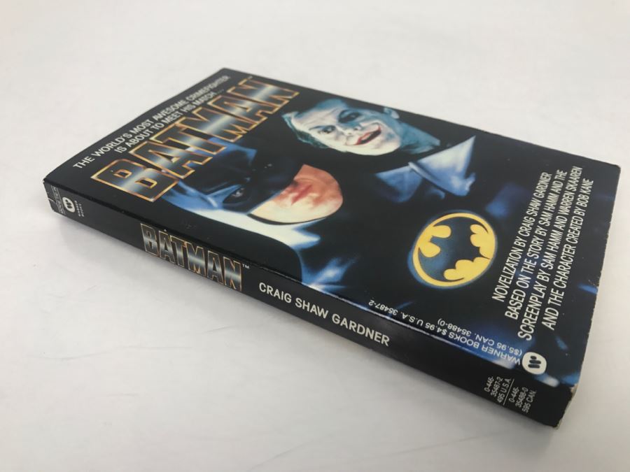 Signed Set Of (4) Paperback Books Batman, Back To The Future II, The Lost Boys By Craig Shaw Gardner [Photo 10]