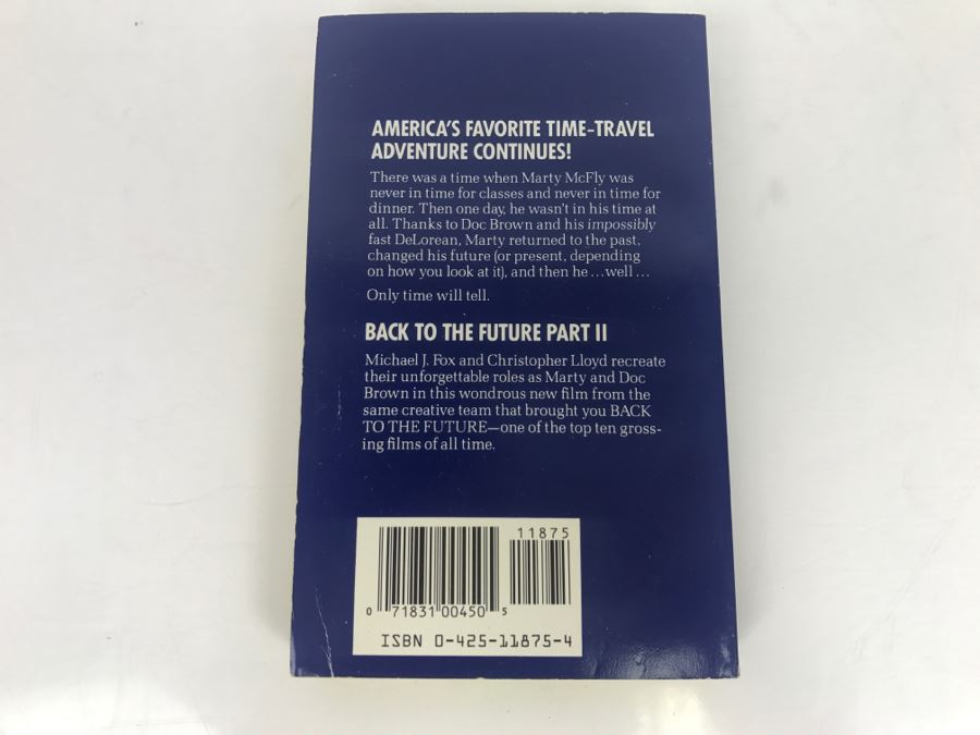 Signed Set Of (4) Paperback Books Batman, Back To The Future II, The Lost Boys By Craig Shaw Gardner [Photo 17]