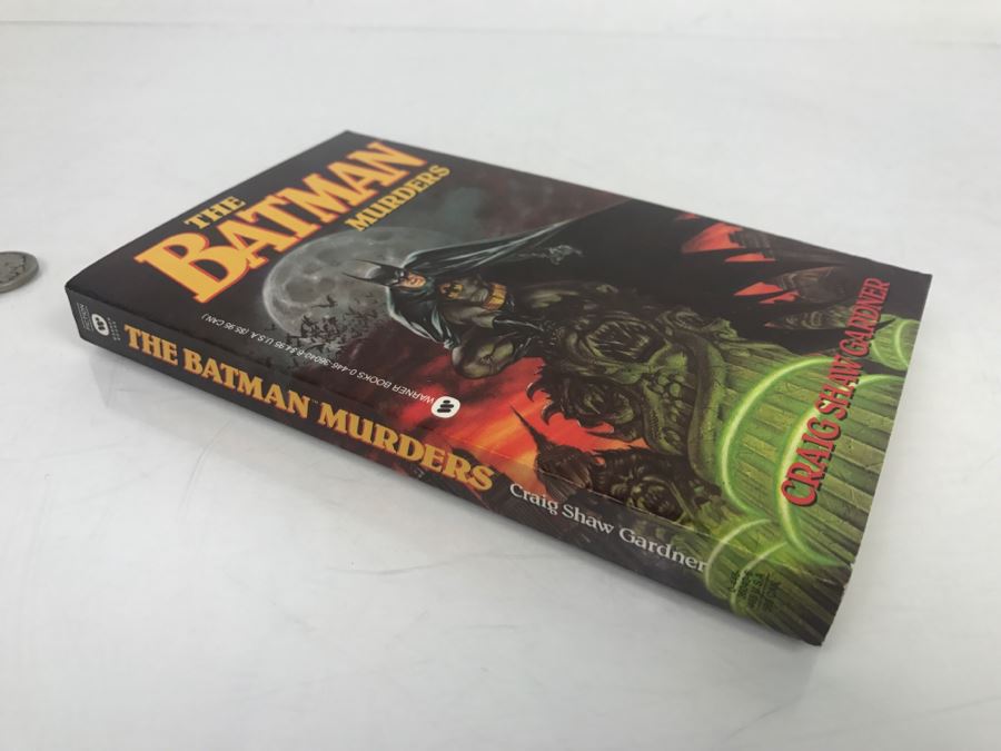 Signed Set Of (4) Paperback Books Batman, Back To The Future II, The Lost Boys By Craig Shaw Gardner [Photo 4]