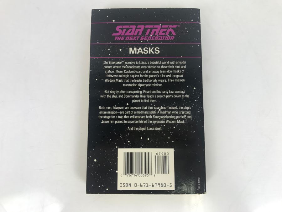 Signed Set Of (4) Paperback Books STAR TREK By John Vornholt [Photo 19]