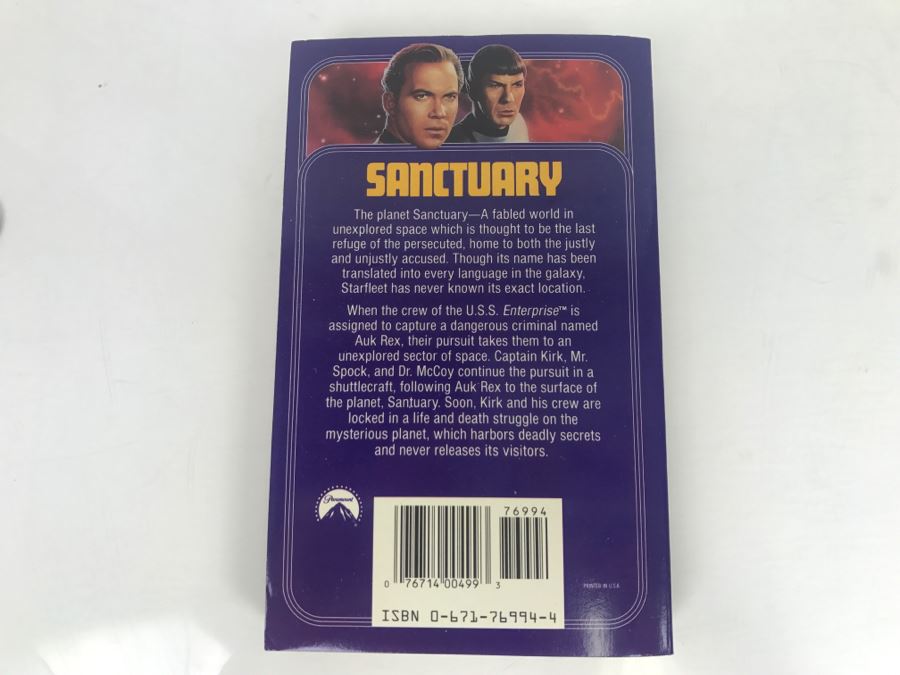 Signed Set Of (4) Paperback Books STAR TREK By John Vornholt [Photo 5]