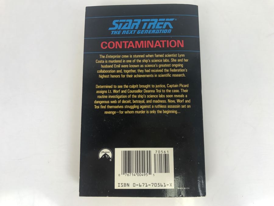 Signed Set Of (4) Paperback Books STAR TREK By John Vornholt [Photo 26]