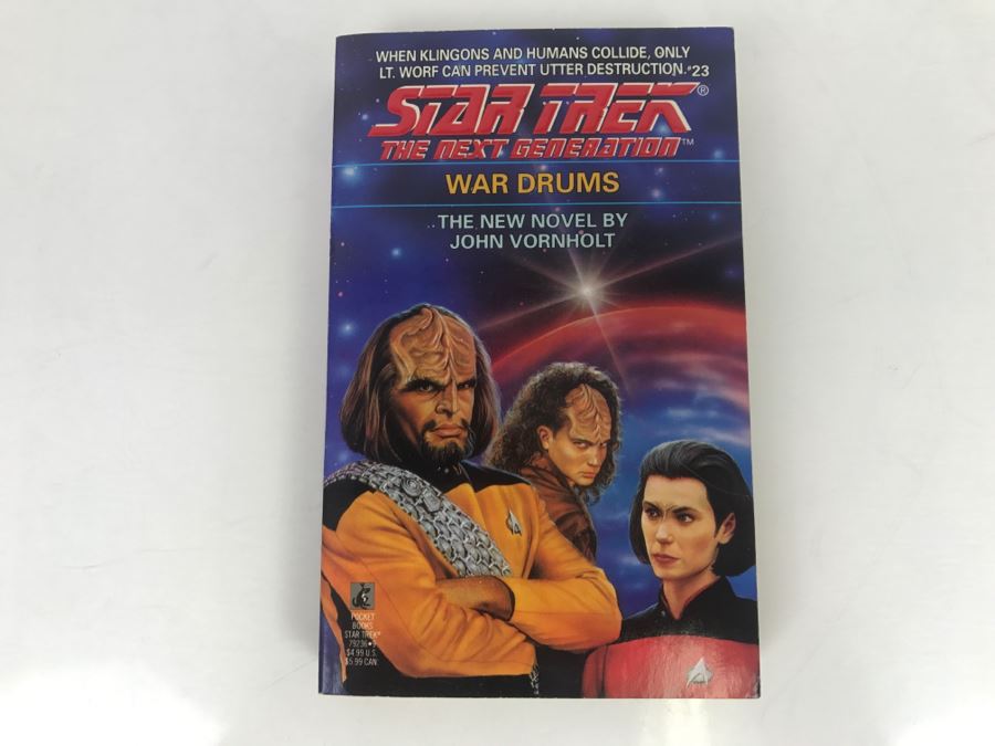 Signed Set Of (4) Paperback Books STAR TREK By John Vornholt [Photo 10]