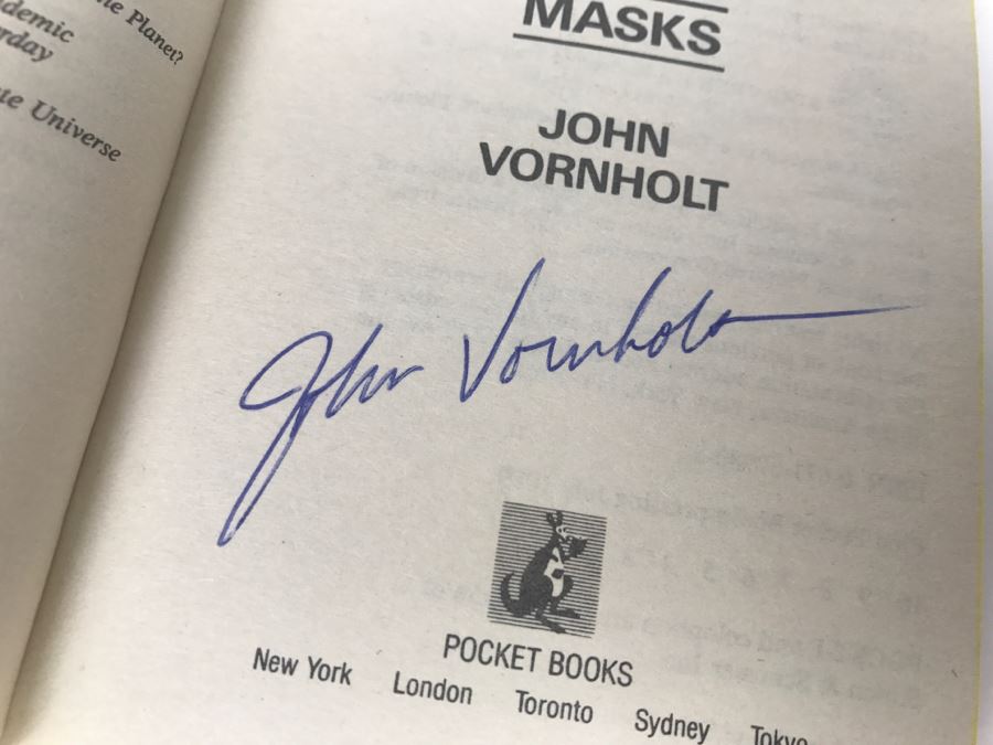 Signed Set Of (4) Paperback Books STAR TREK By John Vornholt [Photo 21]