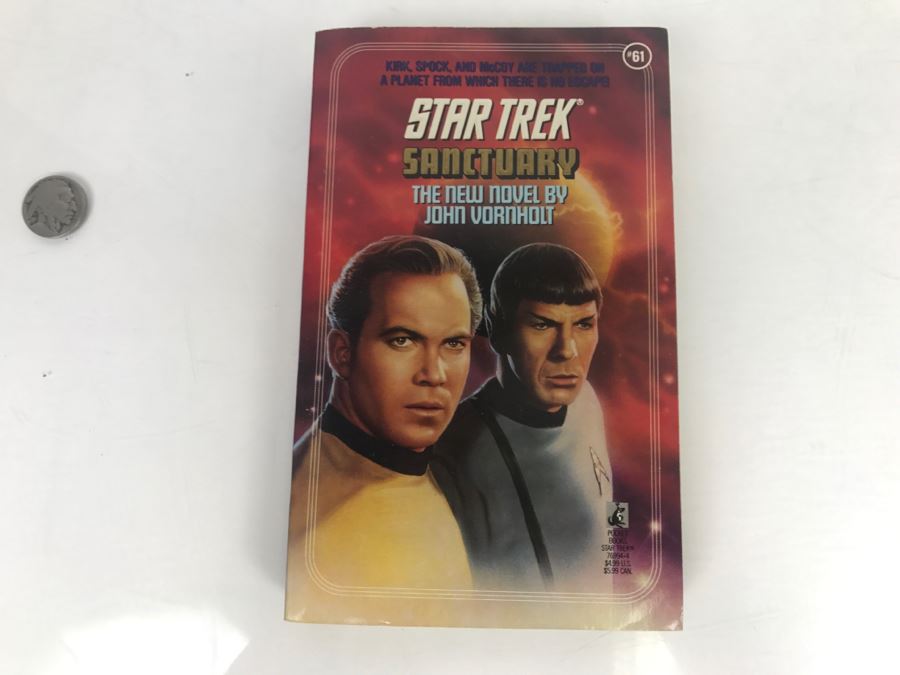 Signed Set Of (4) Paperback Books STAR TREK By John Vornholt [Photo 3]
