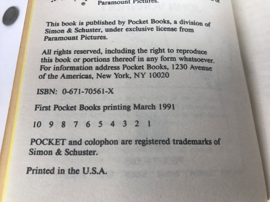 Signed Set Of (4) Paperback Books STAR TREK By John Vornholt [Photo 30]