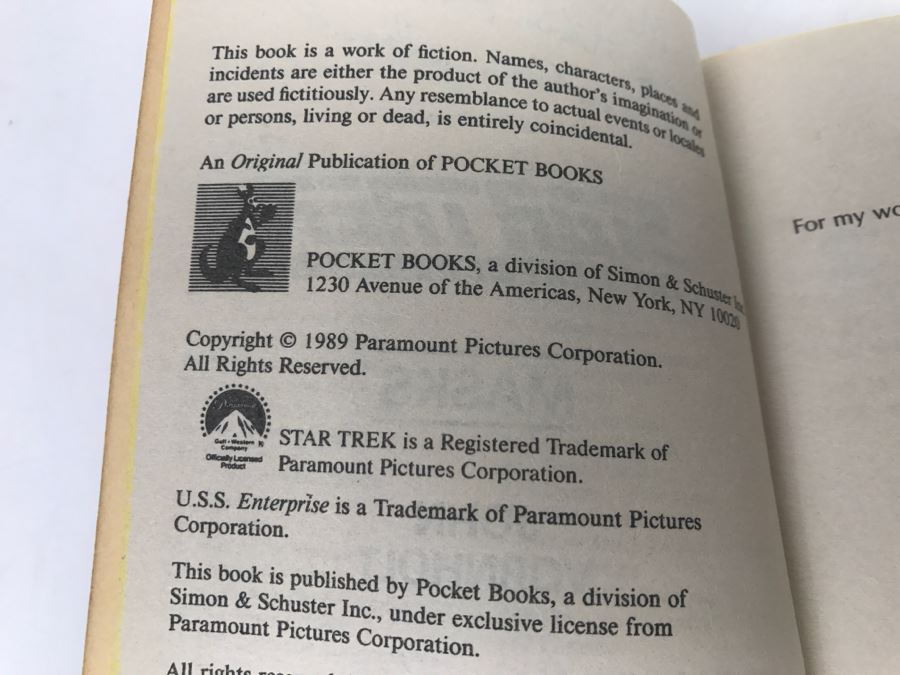 Signed Set Of (4) Paperback Books STAR TREK By John Vornholt [Photo 22]