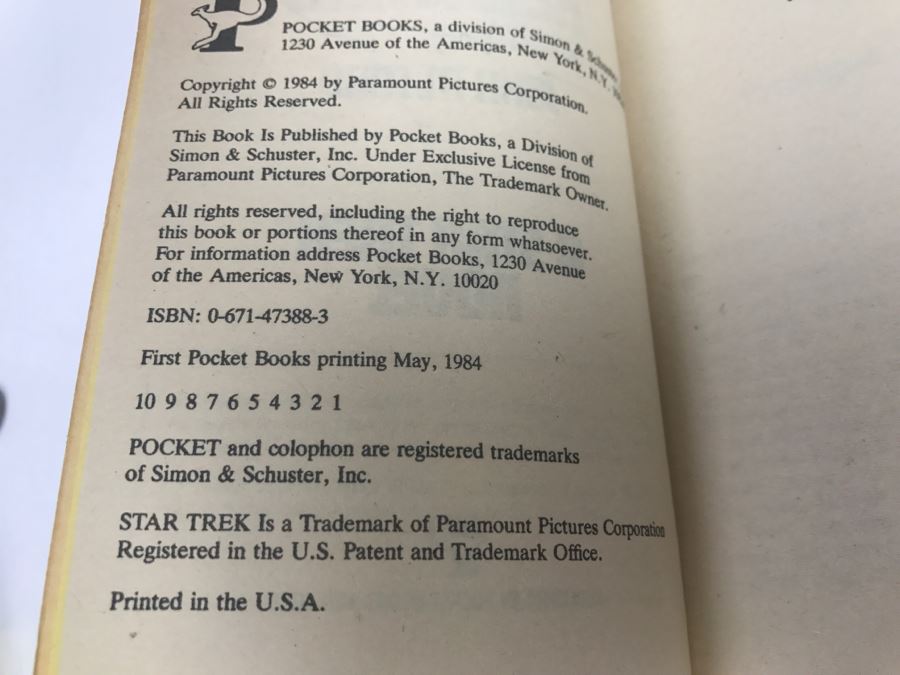 Signed Set Of (2) Paperback Books STAR TREK By John M. Ford [Photo 16]