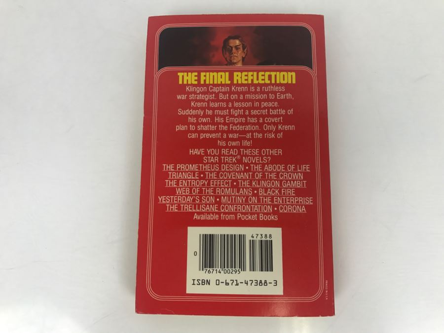 Signed Set Of (2) Paperback Books STAR TREK By John M. Ford [Photo 12]