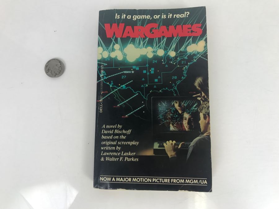 Signed Set Of (2) Paperback Books WarGames And Gremlins 2 By David Bischoff [Photo 3]
