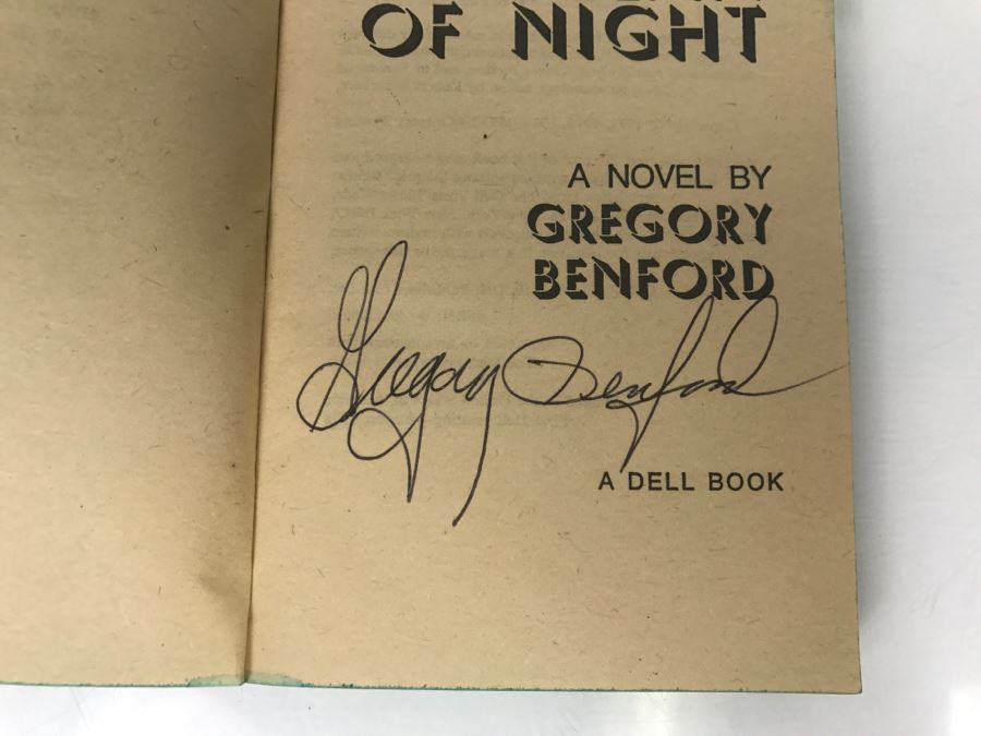 Signed Set Of (3) Paperback Books By Gregory Benford [Photo 13]