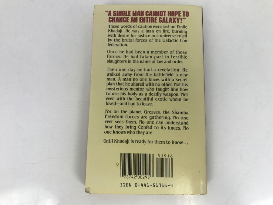 Signed Set Of (3) Paperback Books By Steve Perry [Photo 17]