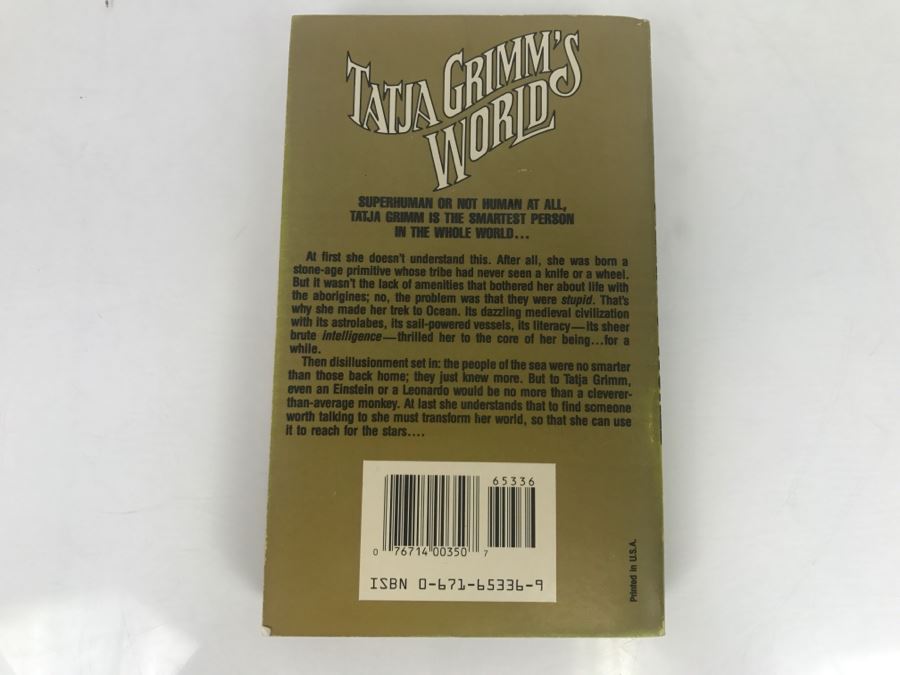 Signed Set Of (2) Paperback Books By Vernor Vinge [Photo 12]