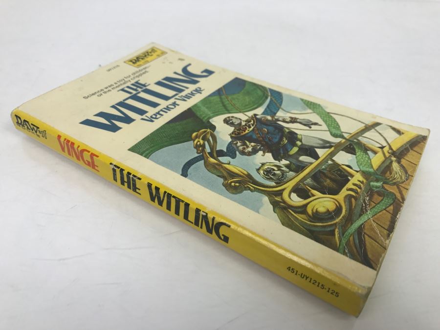 Signed Set Of (2) Paperback Books By Vernor Vinge [Photo 4]