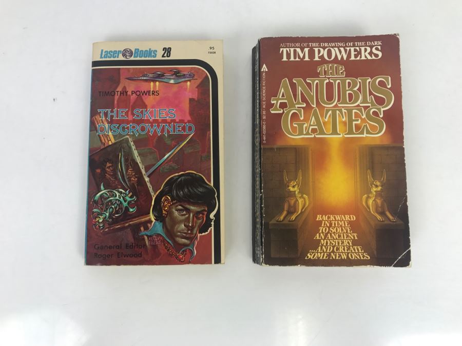 Signed Set Of (2) Paperback Books By Timothy Powers [Photo 2]