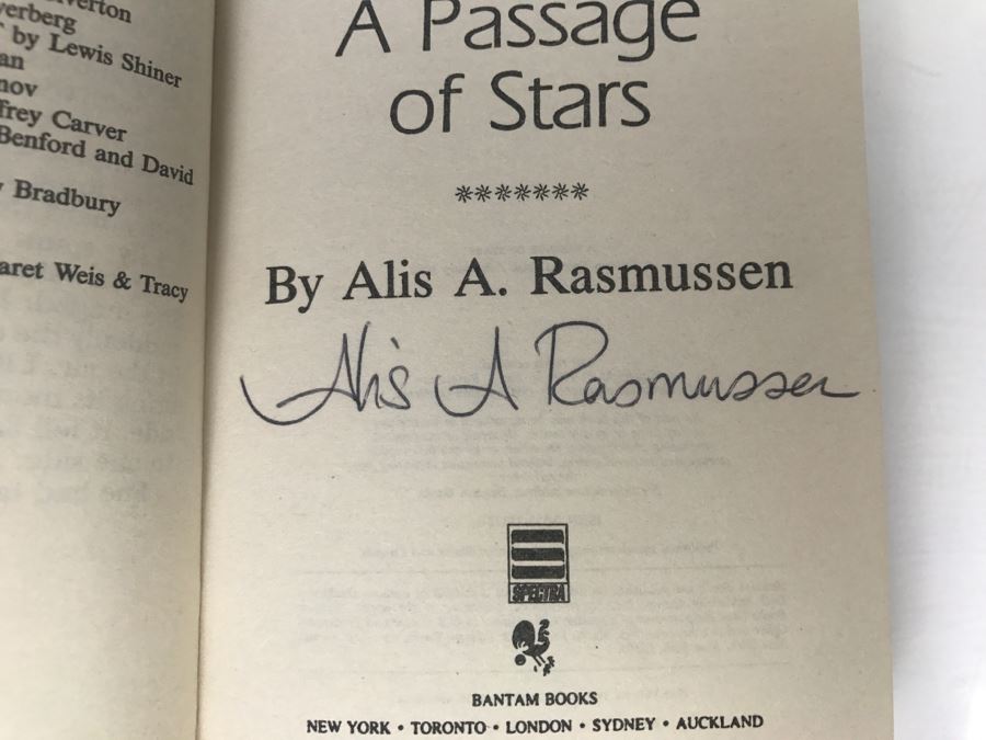 Signed Set Of (3) Paperback Books By Alis A. Rasmussen [Photo 7]