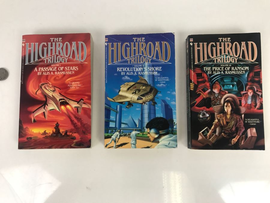 Signed Set Of (3) Paperback Books By Alis A. Rasmussen [Photo 2]