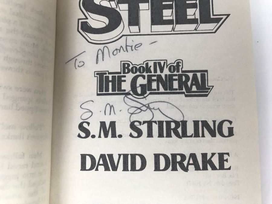 Signed Set Of (6) Paperback Books By S. M. Stirling [Photo 36]