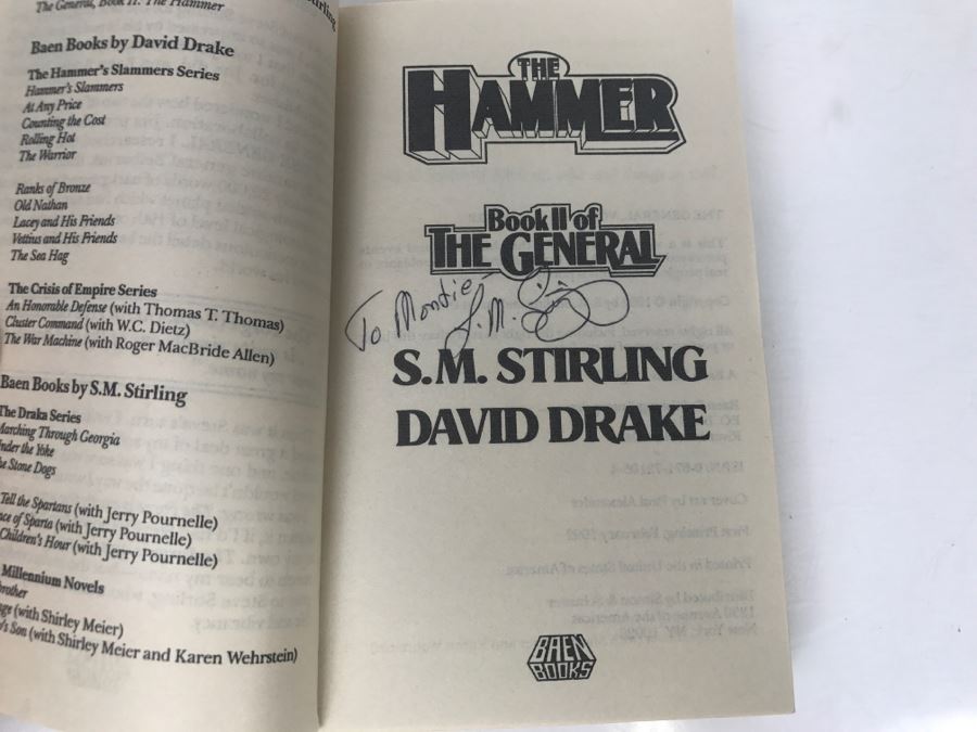 Signed Set Of (6) Paperback Books By S. M. Stirling [Photo 18]