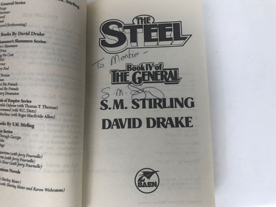 Signed Set Of (6) Paperback Books By S. M. Stirling [Photo 35]