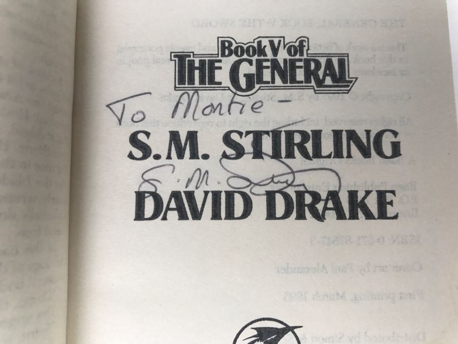 Signed Set Of (6) Paperback Books By S. M. Stirling [Photo 7]