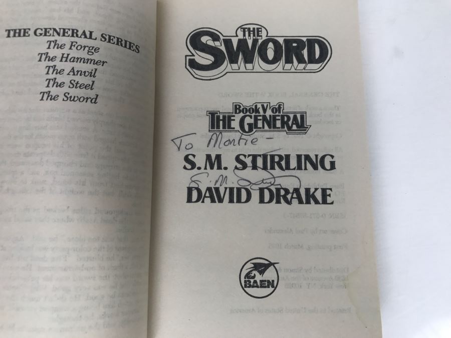 Signed Set Of (6) Paperback Books By S. M. Stirling [Photo 6]
