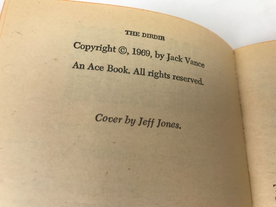 Signed Set Of (4) Paperback Books By Jack Vance [Photo 20]