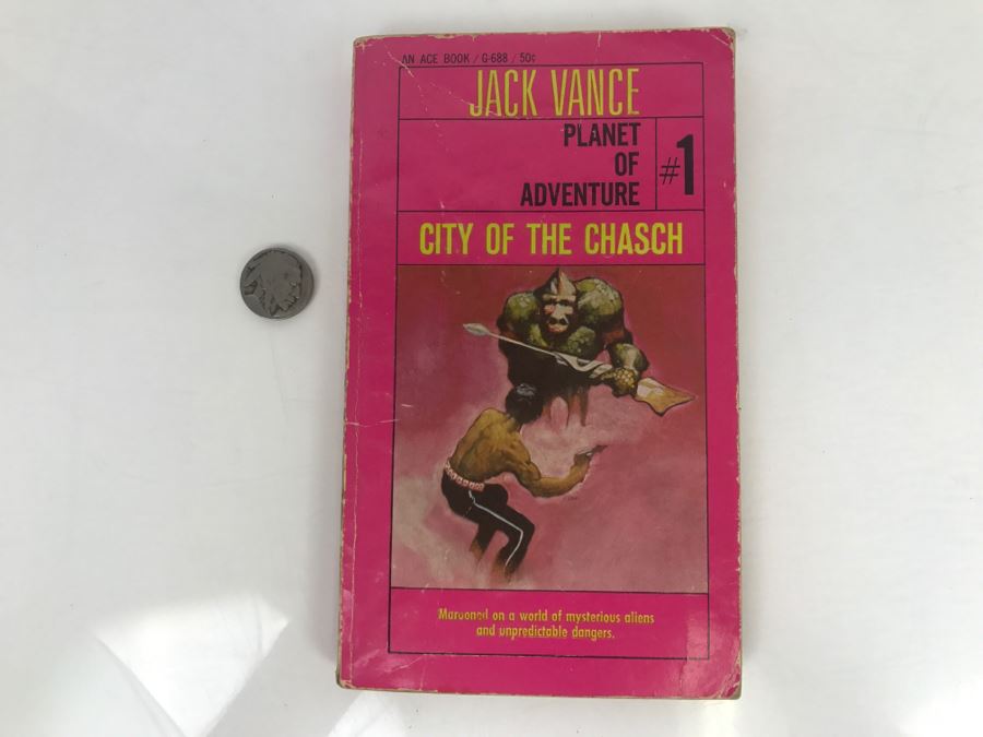 Signed Set Of (4) Paperback Books By Jack Vance [Photo 3]